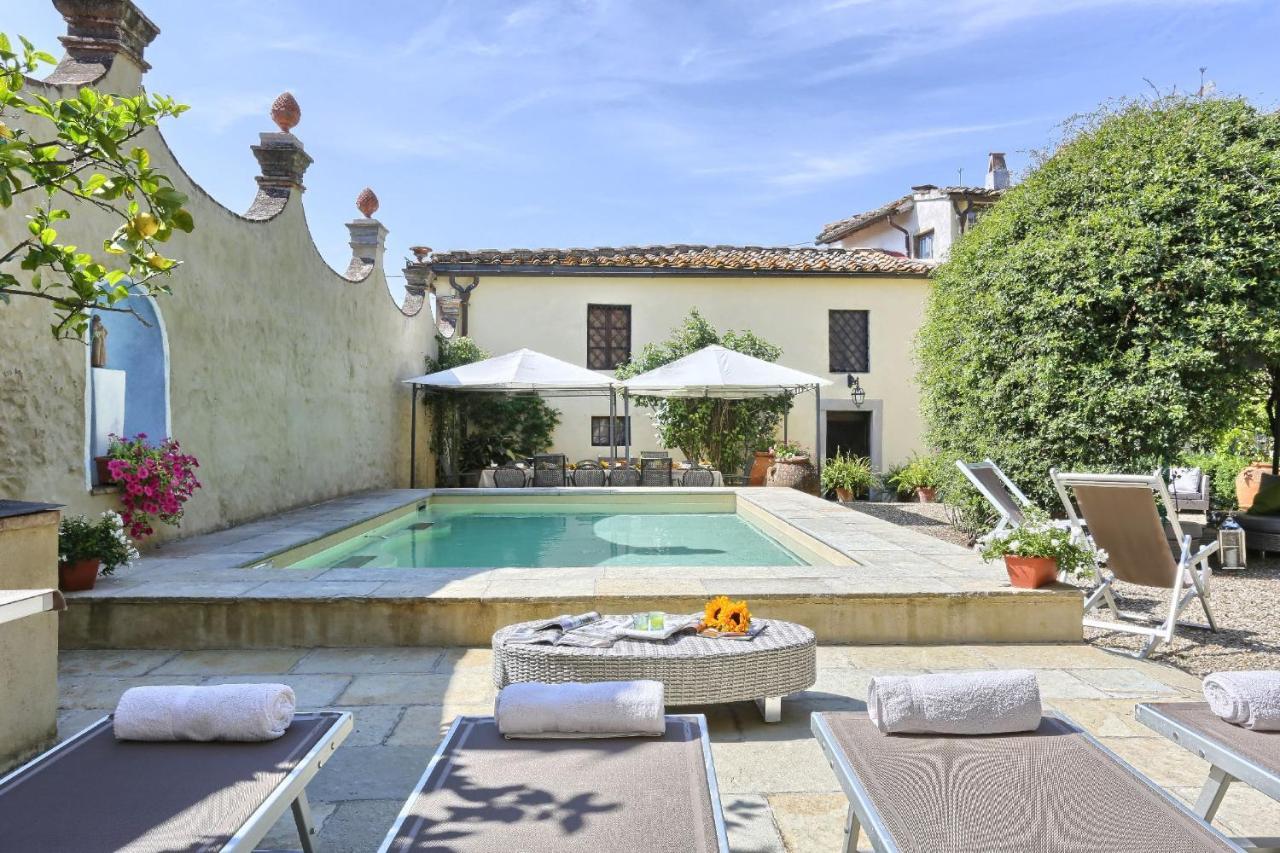 Charming Villa Marcialla Tavarnelle Val di Pesa Extérieur photo
